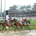 Thorpedo Anna - The Longines Kentucky Oaks G1 05-03-24 R11 Churchill Downs Backstretch Turn 01