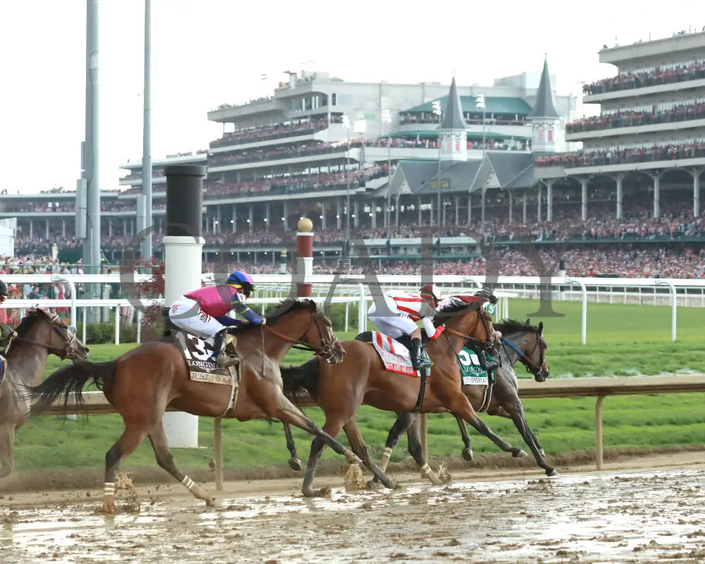 Thorpedo Anna - The Longines Kentucky Oaks G1 05-03-24 R11 Churchill Downs Backstretch Turn 01