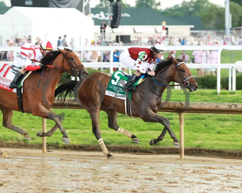 Thorpedo Anna - The Longines Kentucky Oaks G1 05-03-24 R11 Churchill Downs Backstretch Turn 04