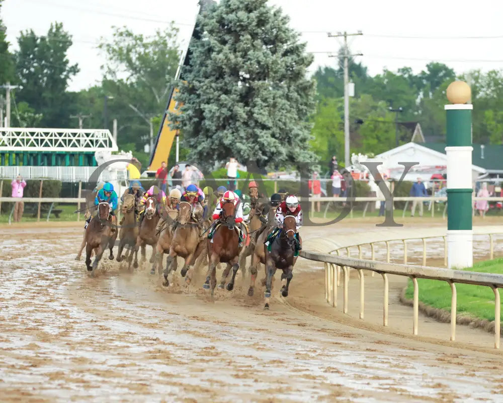 Thorpedo Anna - The Longines Kentucky Oaks G1 05-03-24 R11 Churchill Downs Backstretch Turn 03