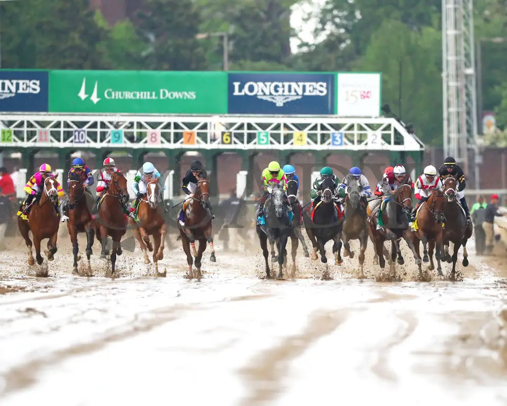 Thorpedo Anna - The Longines Kentucky Oaks G1 05-03-24 R11 Churchill Downs Head On Start 01