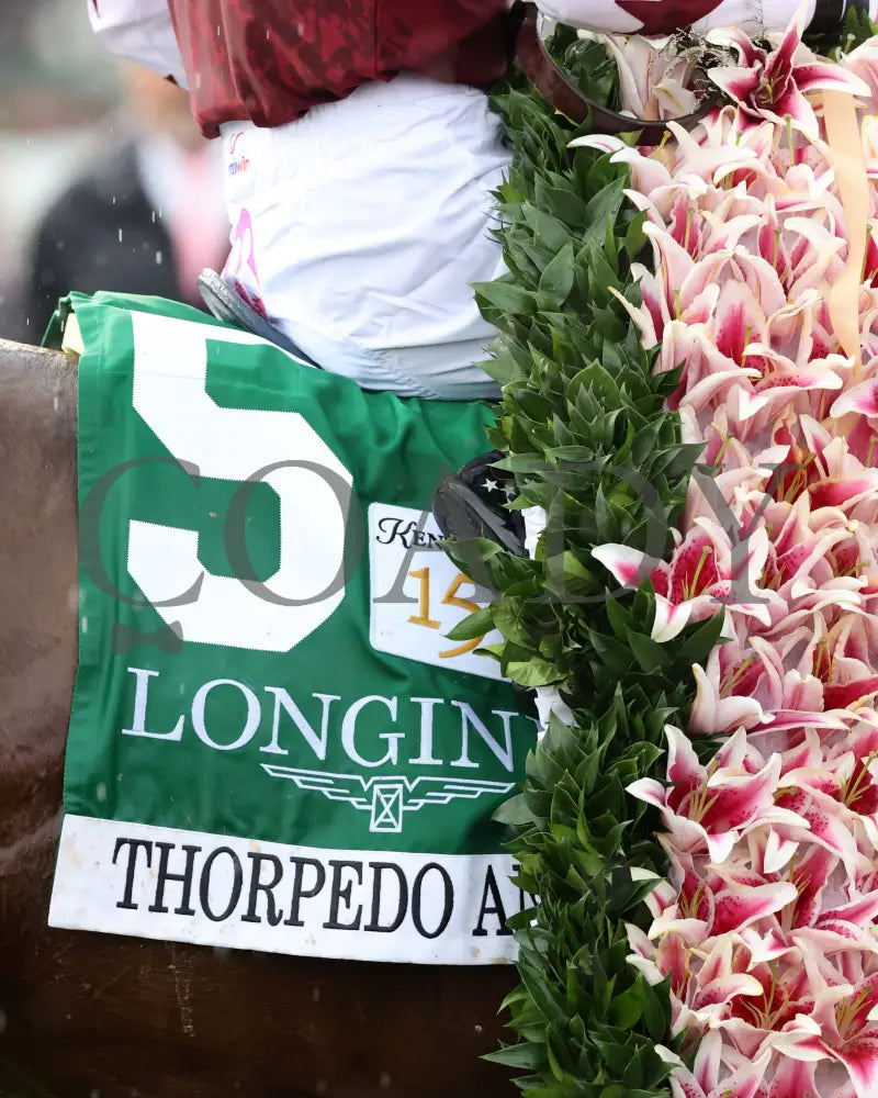 Thorpedo Anna - The Longines Kentucky Oaks G1 05-03-24 R11 Churchill Downs Saddle Towel 01