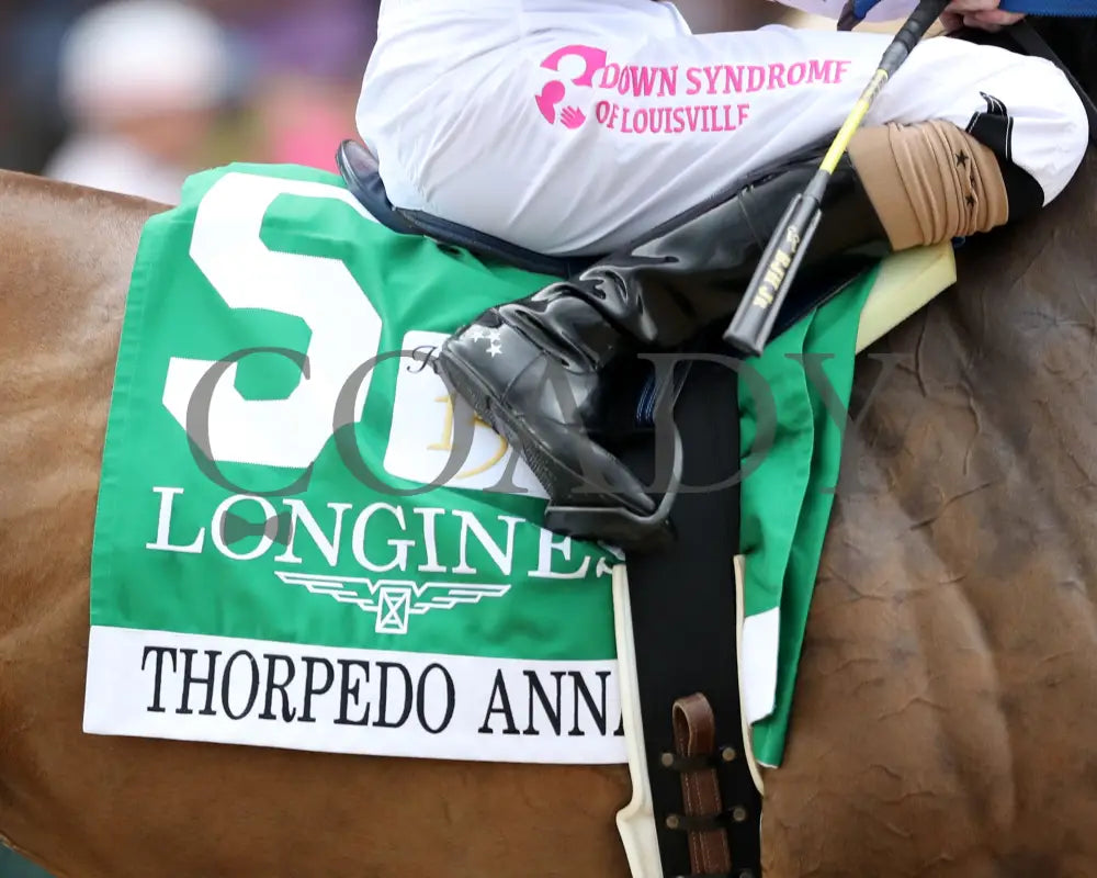 Thorpedo Anna - The Longines Kentucky Oaks G1 05-03-24 R11 Churchill Downs Saddle Towel 02