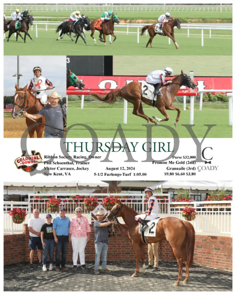 Thursday Girl - 08-12-24 R10 Cnl Colonial Downs