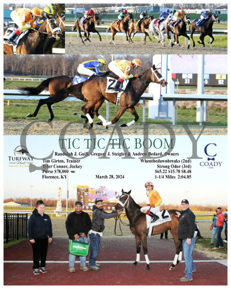 Tic Boom - 03 - 28 - 24 R04 Tp Turfway Park