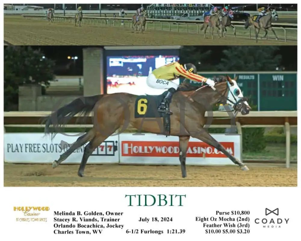 Tidbit - 07-18-24 R08 Ct Hollywood Casino At Charles Town Races