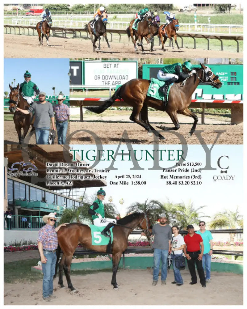 Tiger Hunter - 04-25-24 R07 Tup Turf Paradise