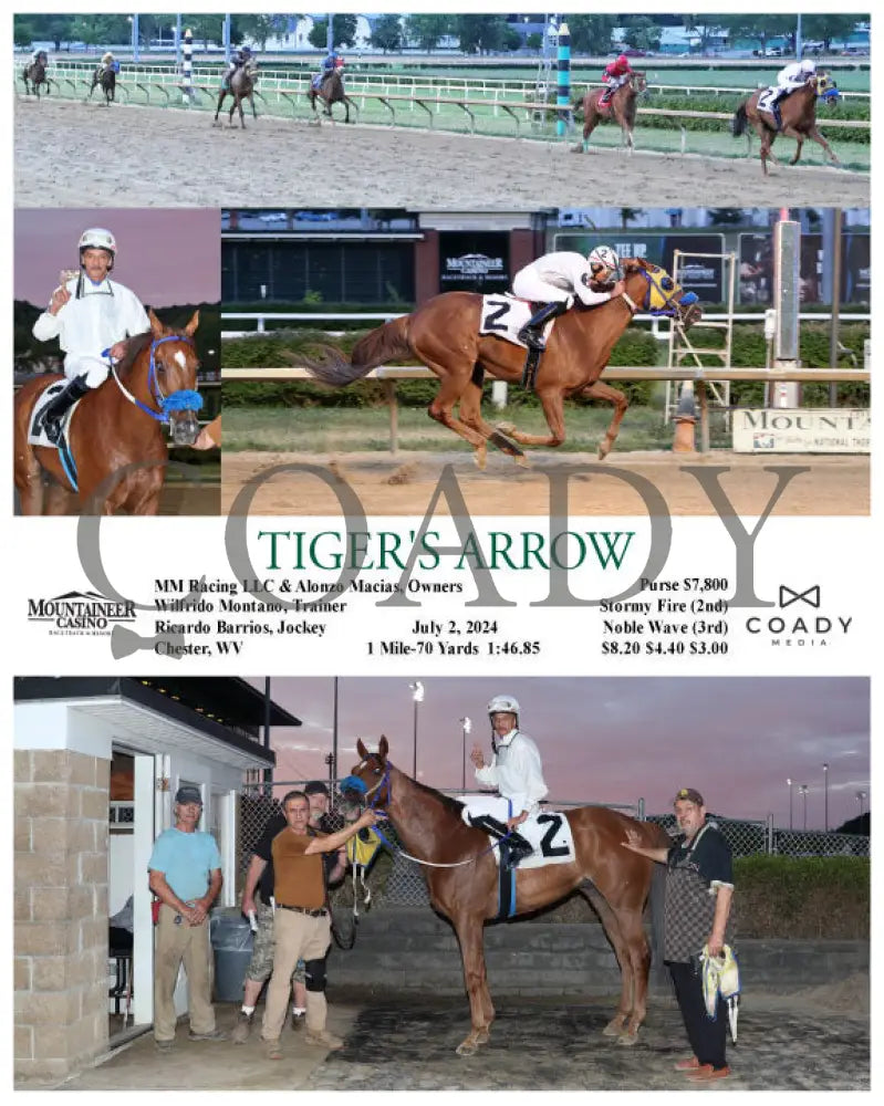 Tiger’s Arrow - 07-02-24 R05 Mnr Mountaineer Park