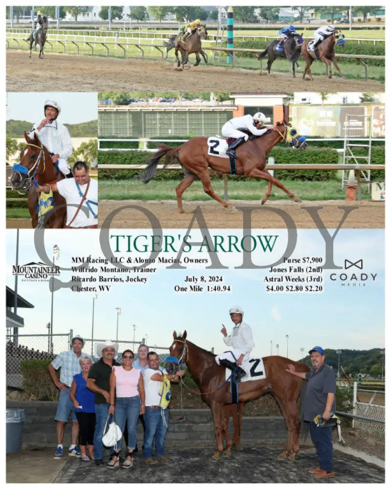 Tiger’s Arrow - 07-08-24 R03 Mnr Mountaineer Park