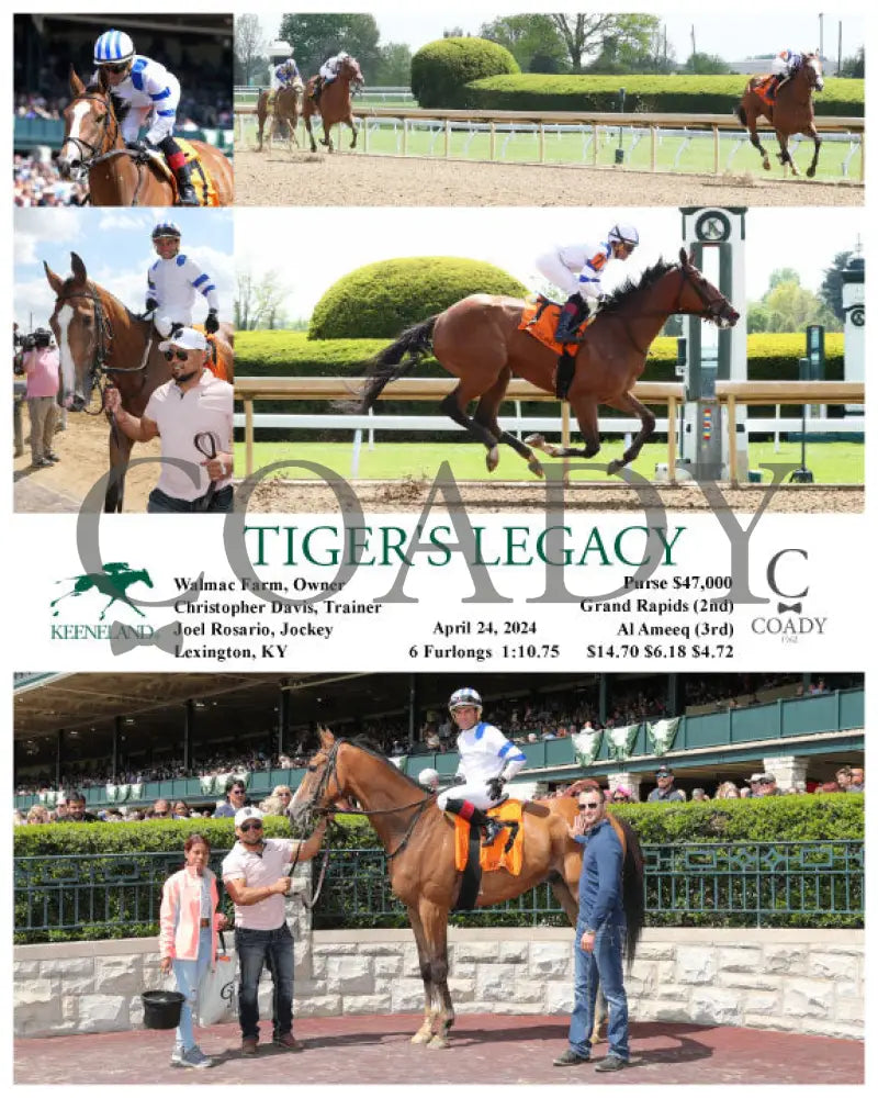 Tiger’s Legacy - 04 - 24 - 24 R05 Kee Keeneland