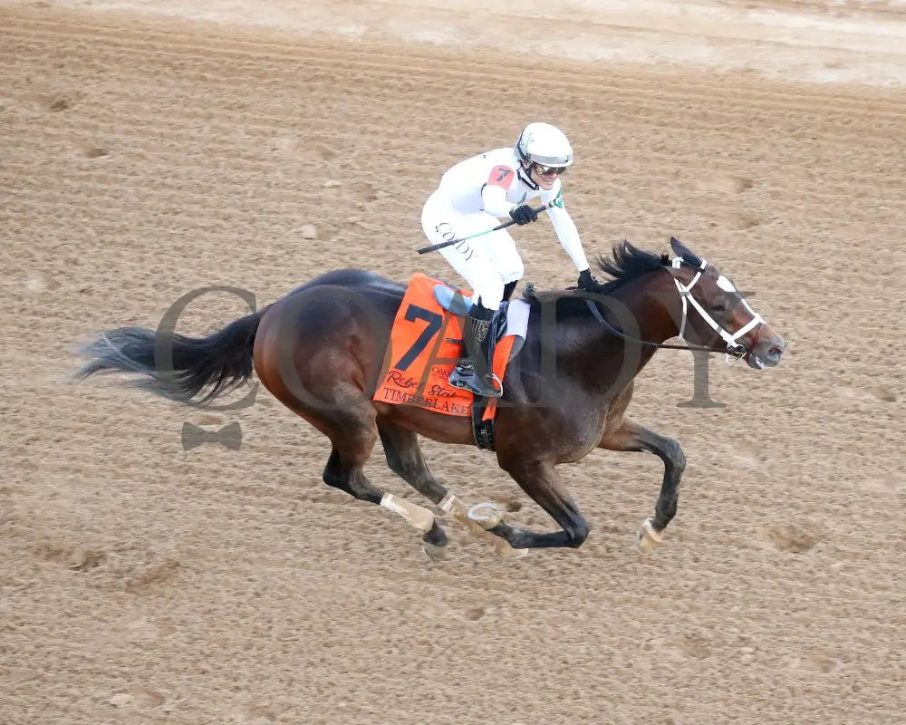 Timberlake - Rebel Stakes G2 64Th Running 02-24-24 R11 Op Aerial Finish 01 Oaklawn Park