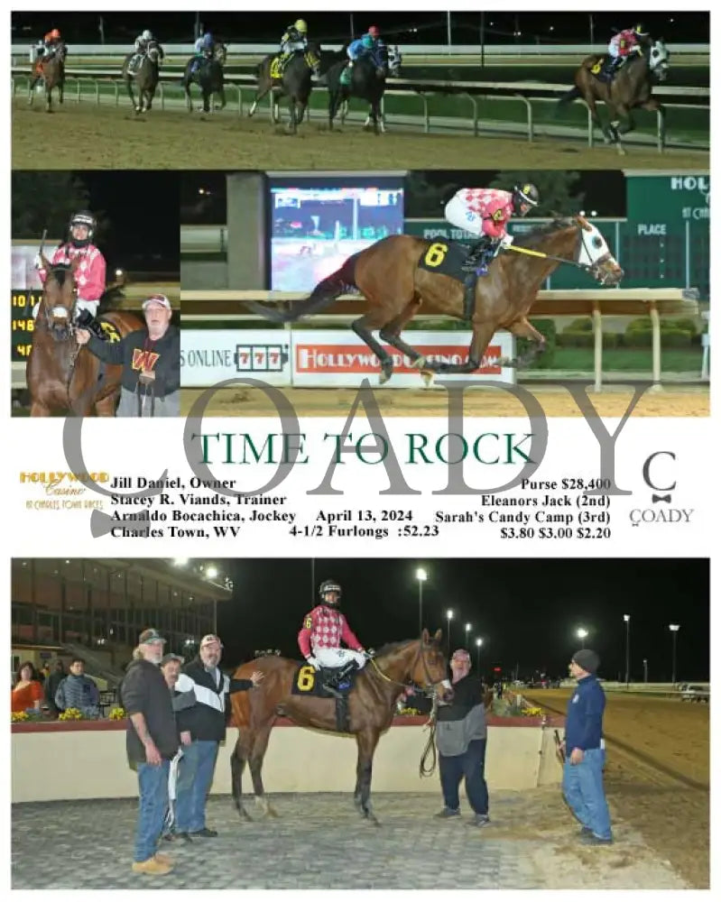 Time To Rock - 04 - 13 - 24 R04 Ct Hollywood Casino At Charles Town Races