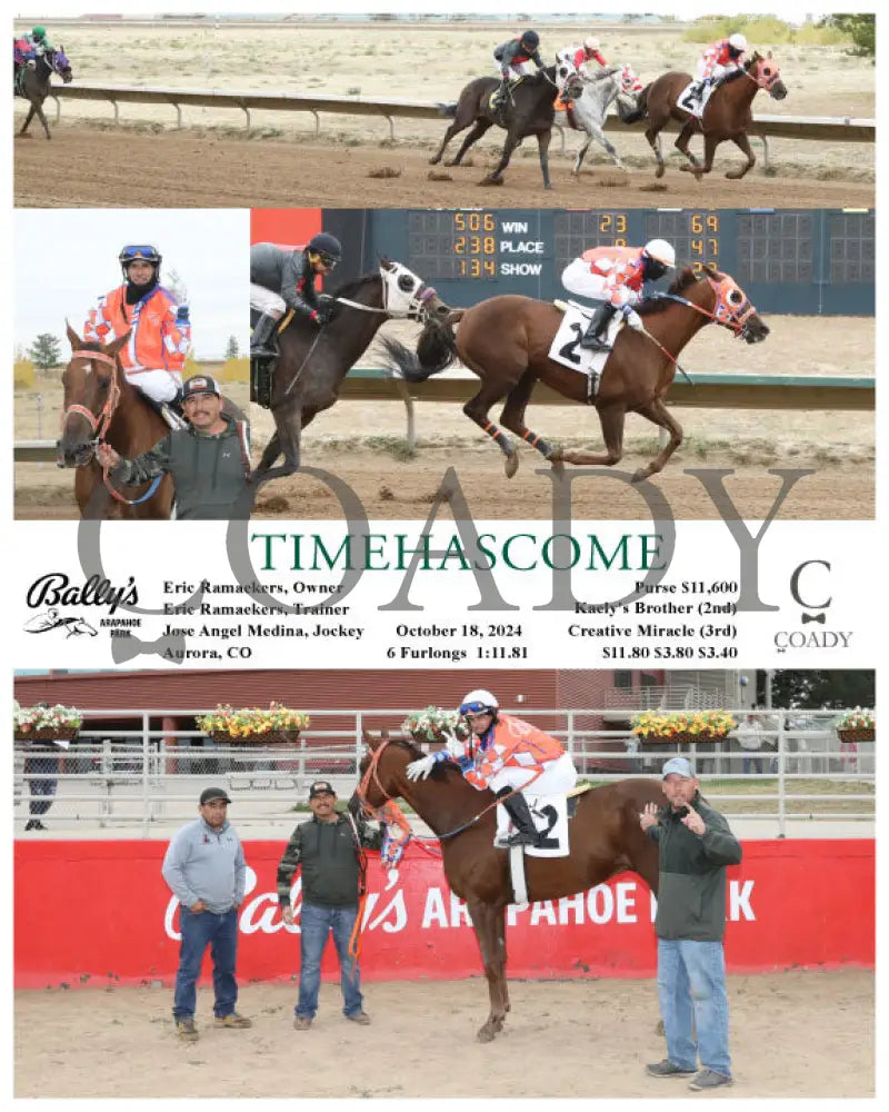 Timehascome - 10-18-24 R02 Arp Arapahoe Park