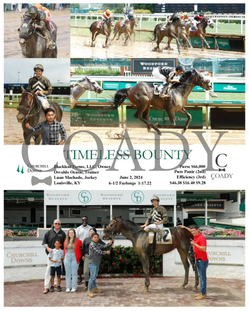 Timeless Bounty - 06-02-24 R06 Cd Churchill Downs