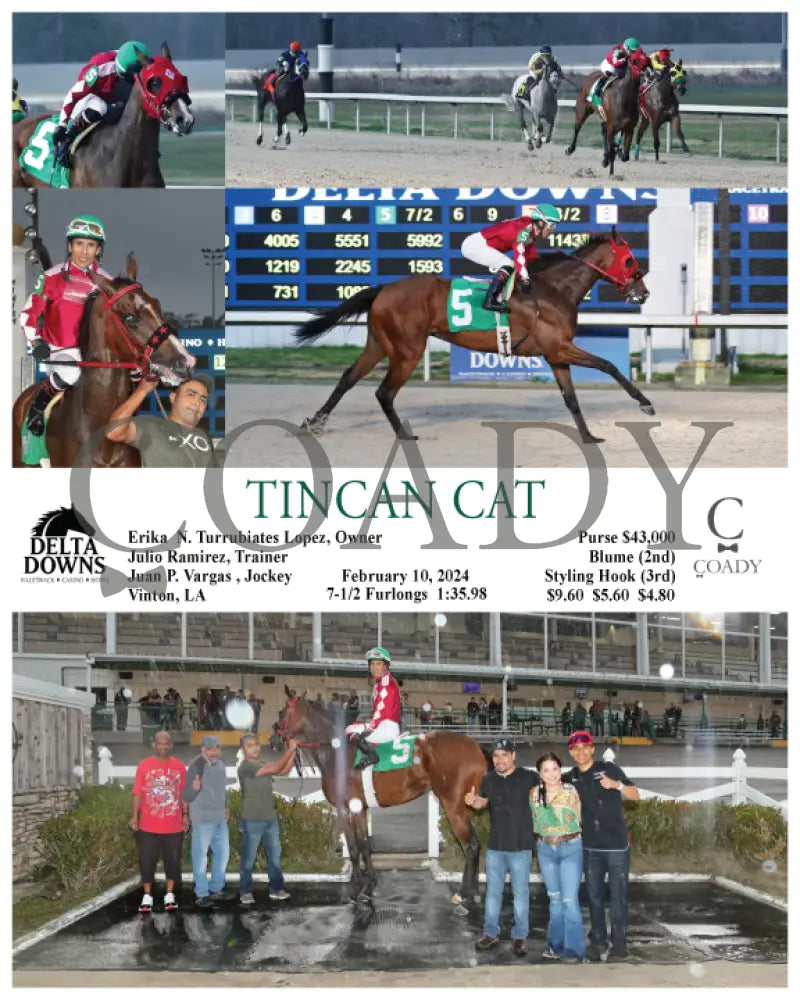 Tincan Cat - 02 - 10 - 24 R01 Ded Delta Downs