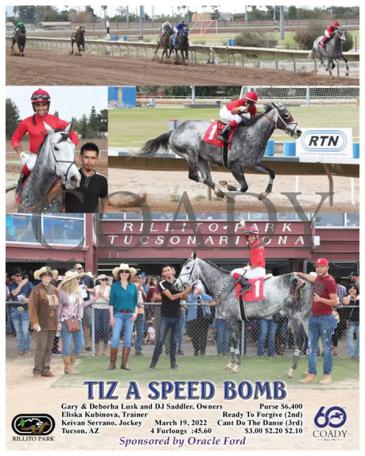 Tiz A Speed Bomb - 03 - 19 - 22 R04 Ril Rillito Park