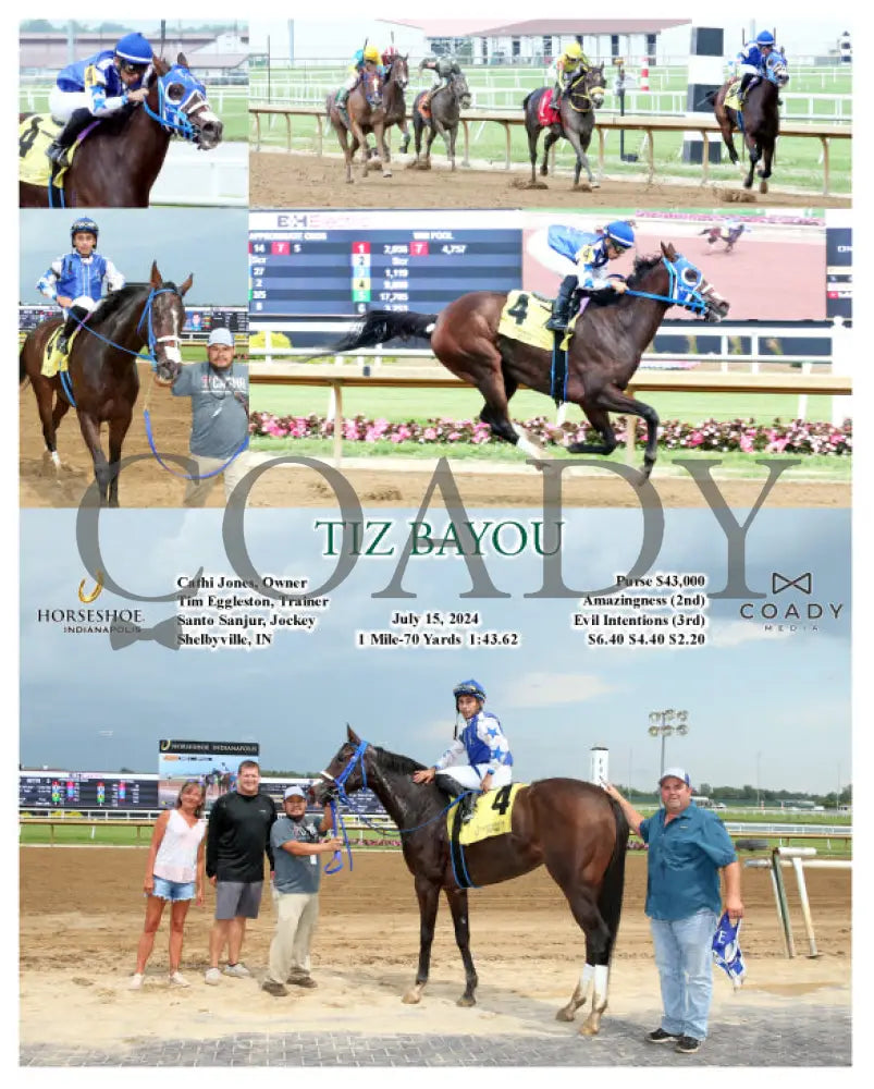 Tiz Bayou - 07-15-24 R04 Ind Indiana Grand