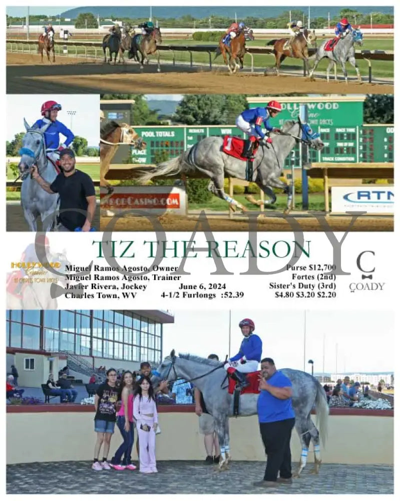 Tiz The Reason - 06-06-24 R01 Ct Hollywood Casino At Charles Town Races