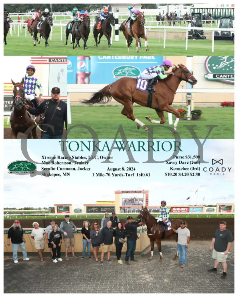 Tonka Warrior - 08-08-24 R04 Cby Canterbury Park