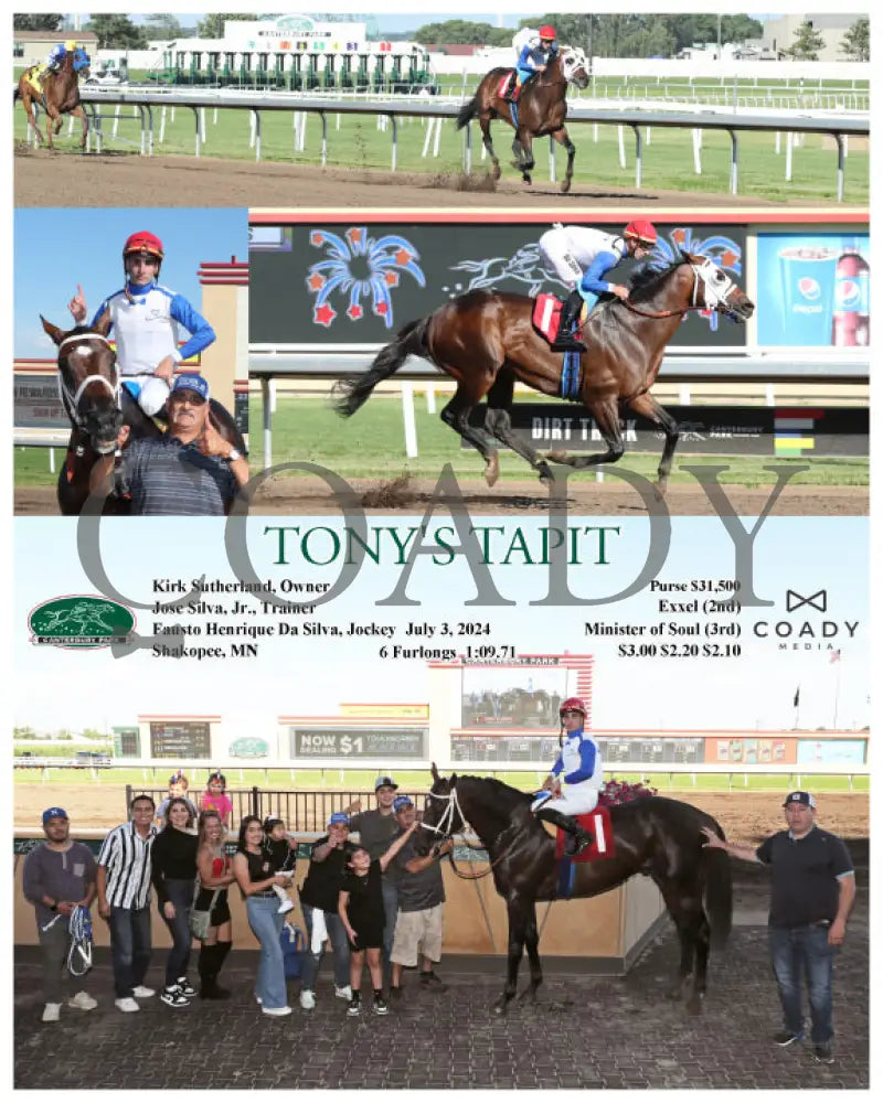 Tony’s Tapit - 07-03-24 R04 Cby Canterbury Park