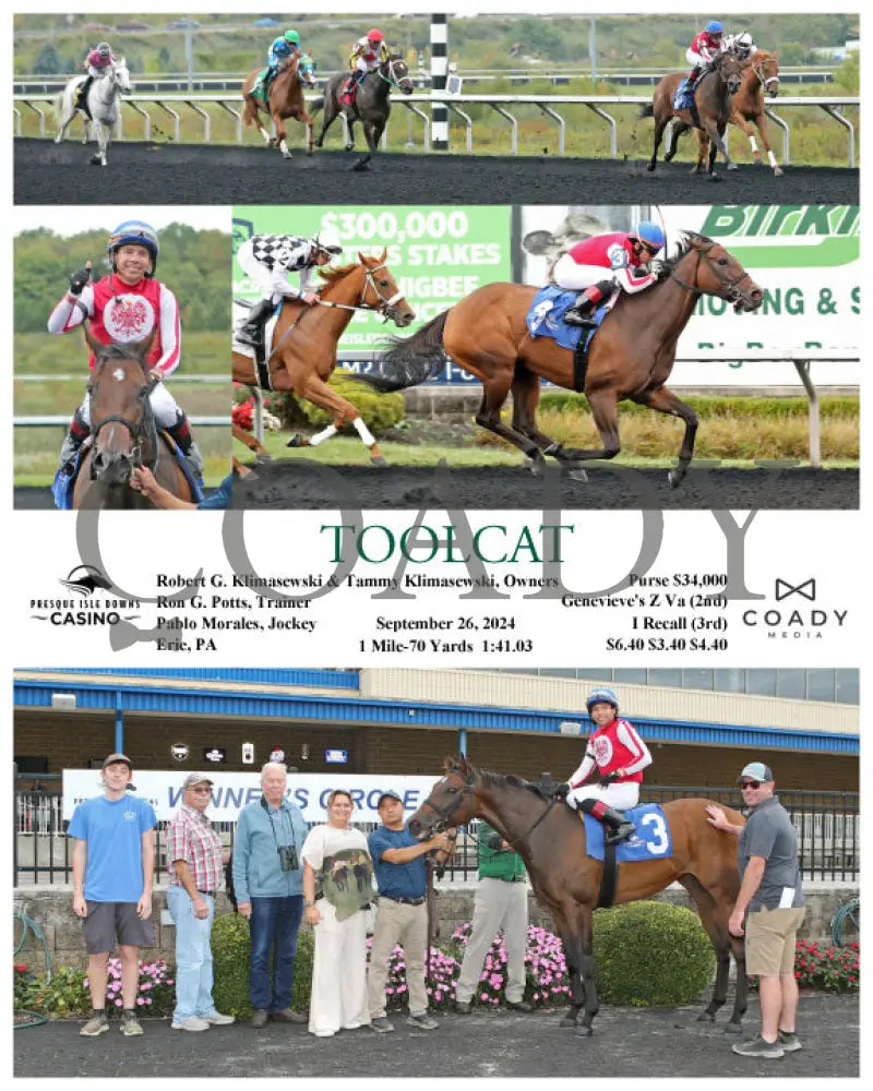 Toolcat - 09-26-24 R07 Pid Presque Isle Downs