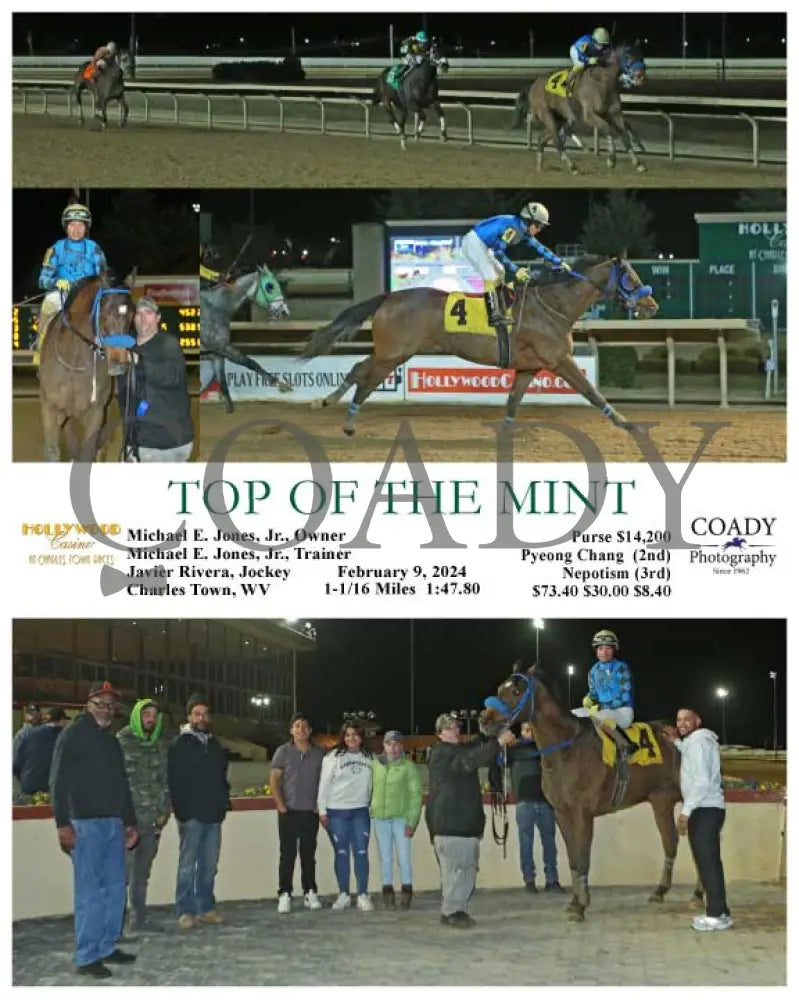 Top Of The Mint - 02-09-24 R06 Ct Hollywood Casino At Charles Town Races