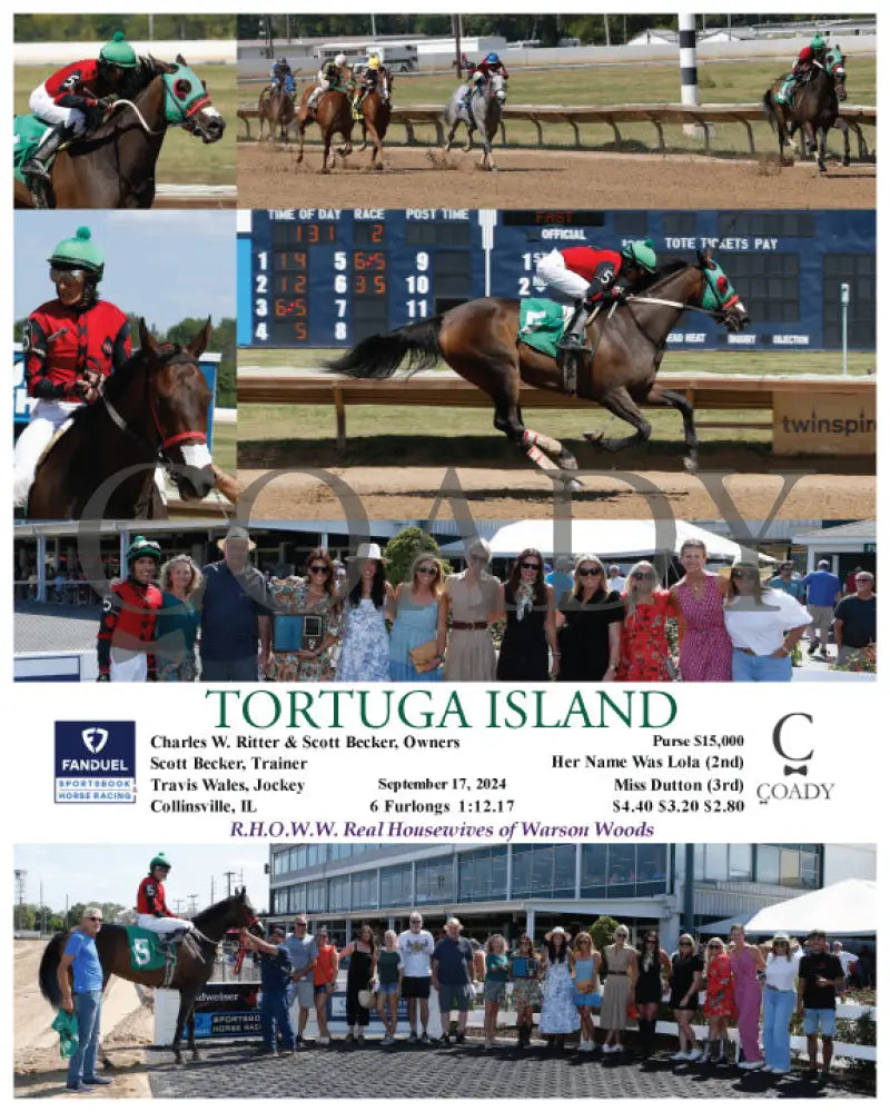 Tortuga Island - 09-17-24 R02 Fan Fanduel Sportsbook Horse Racing