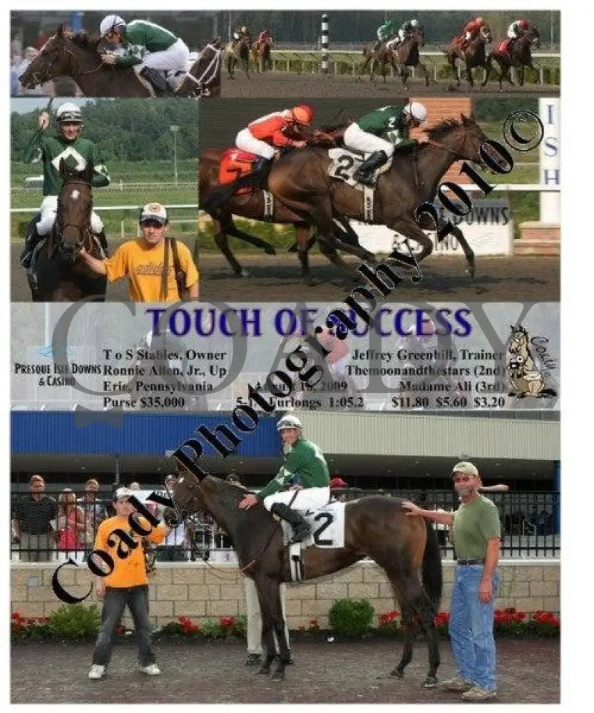 Touch Of Success - 8 16 2009 Presque Isle Downs