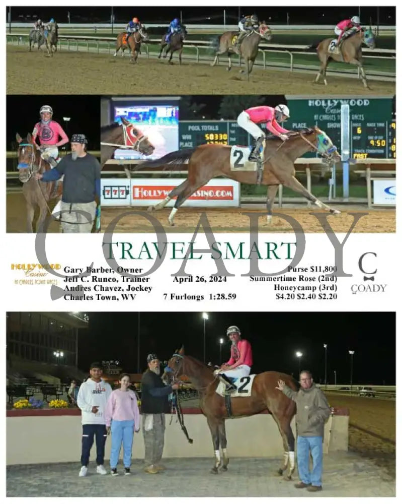 Travel Smart - 04-26-24 R06 Ct Hollywood Casino At Charles Town Races