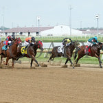 Tres Of Blood - Qhrai Stallion Service Auction Derby Finals 08-31-24 R10 Horseshoe Indiana Finish