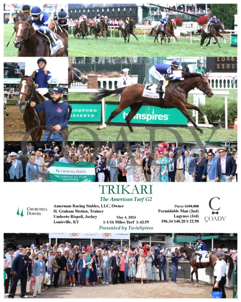 Trikari - The American Turf G2 05-04-24 R09 Cd Churchill Downs