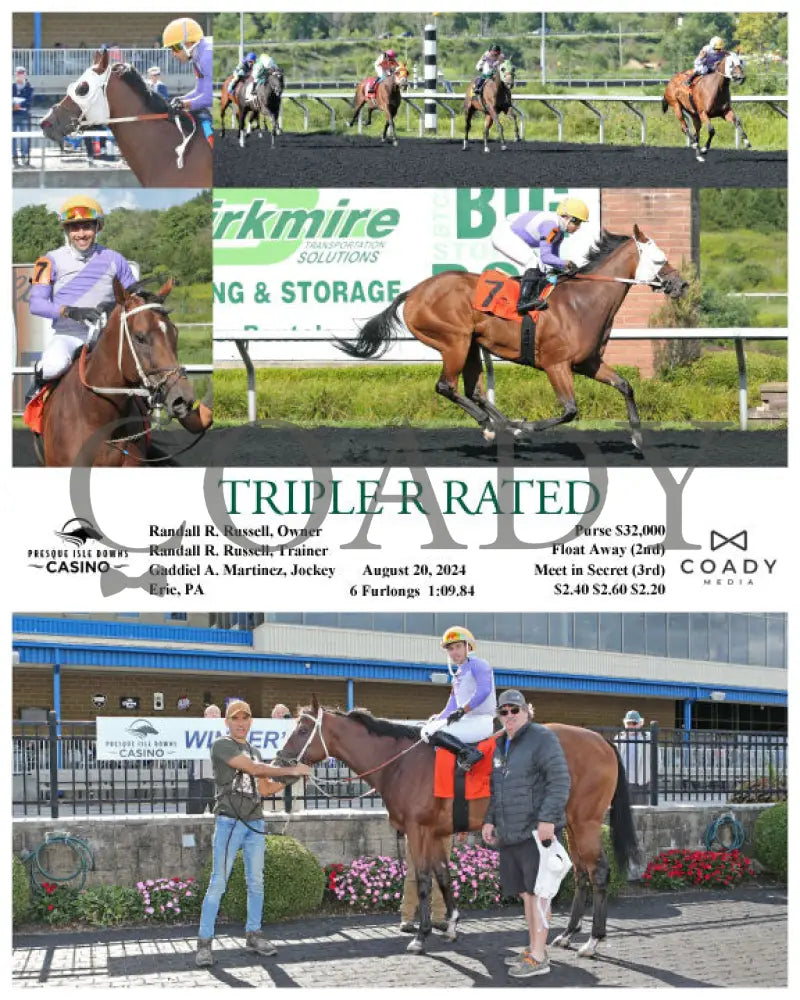 Triple R Rated - 08-20-24 R05 Pid Presque Isle Downs