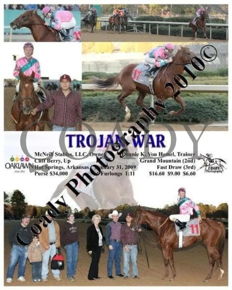 Trojan War - 1 31 2009 Oaklawn Park