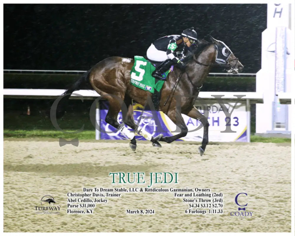 True Jedi - 03 - 08 - 24 R04 Tp Action Turfway Park