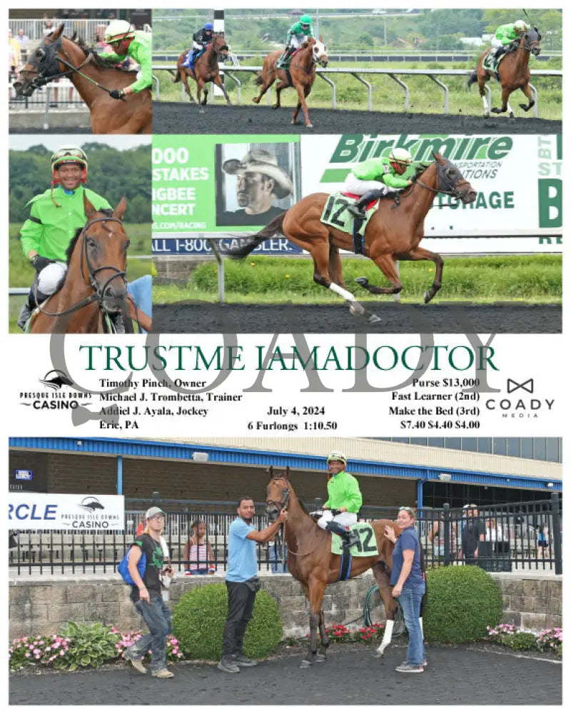 Trustme Iamadoctor - 07-04-24 R08 Pid Presque Isle Downs