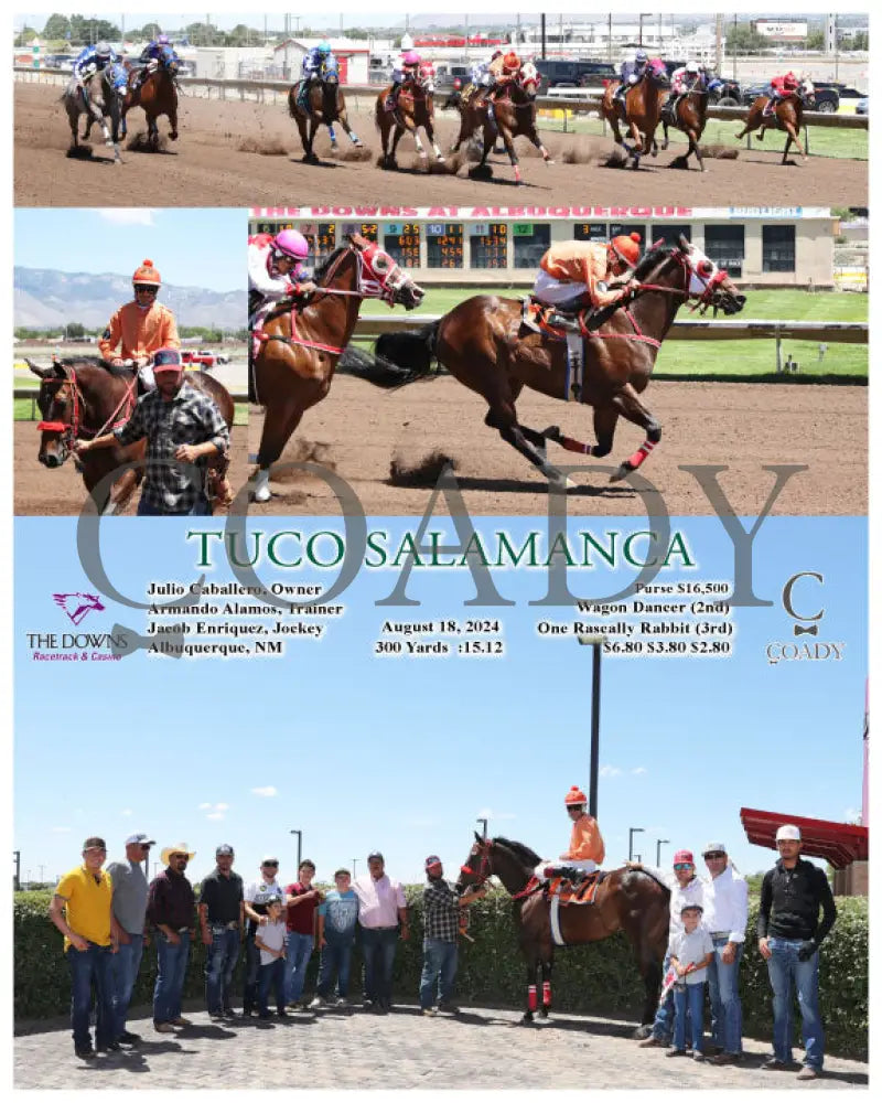 Tuco Salamanca - 08-18-24 R03 Alb Downs At Albuquerque