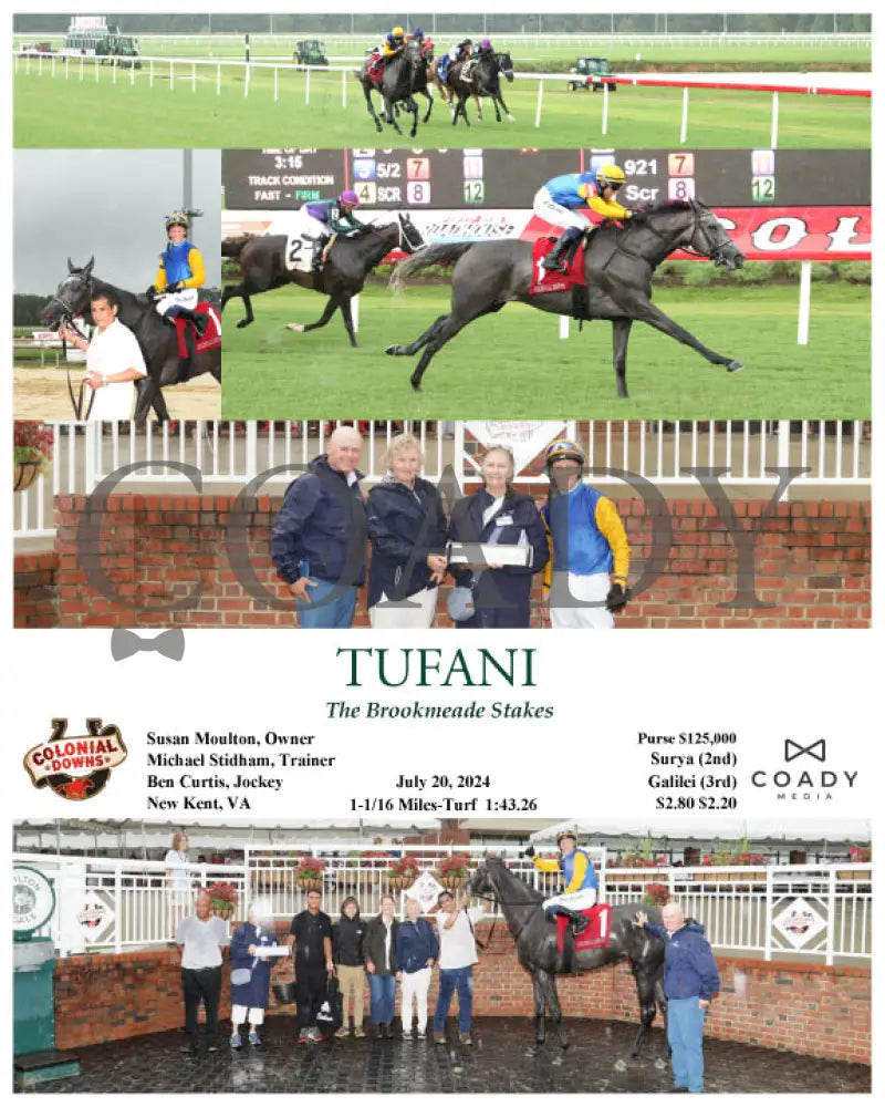 Tufani - The Brookmeade Stakes 07-20-24 R04 Cnl Colonial Downs