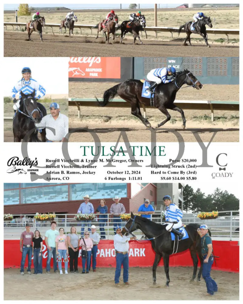 Tulsa Time - 10-12-24 R08 Arp Arapahoe Park