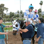 Turbulent Kisses - Mike Hastings Memorial 03 - 18 - 24 R02 Turf Paradise Celebration