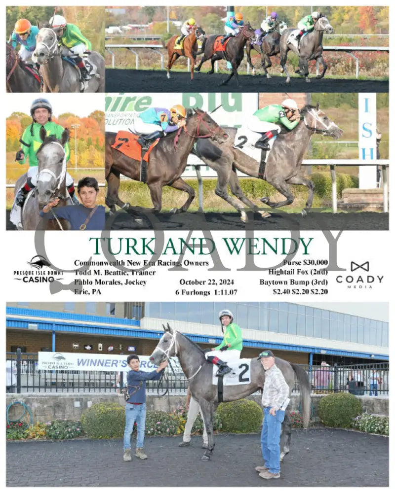 Turk And Wendy - 10-22-24 R05 Pid Presque Isle Downs