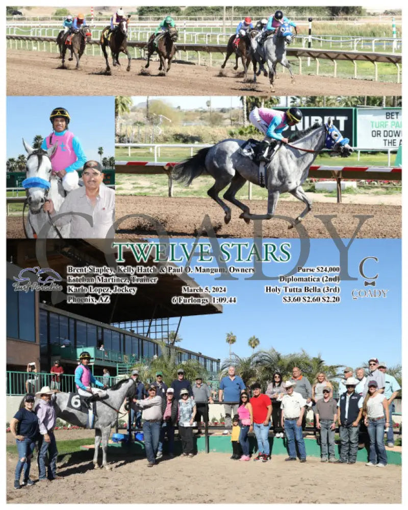 Twelve Stars - 03-05-24 R06 Tup Turf Paradise