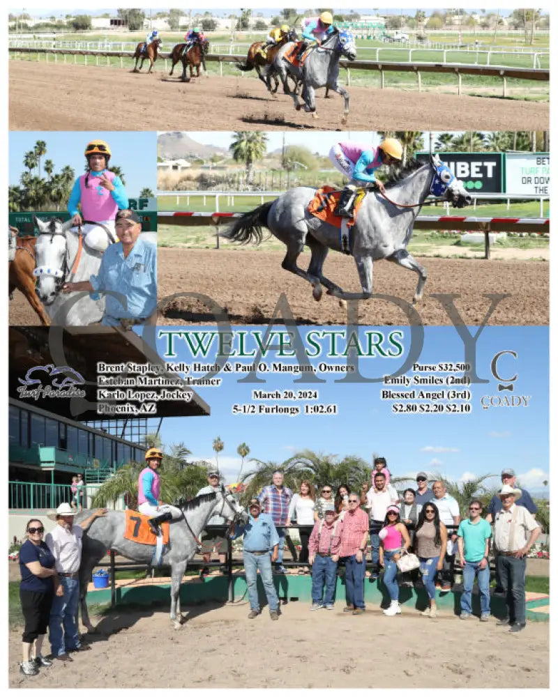 Twelve Stars - 03 - 20 - 24 R05 Tup Turf Paradise