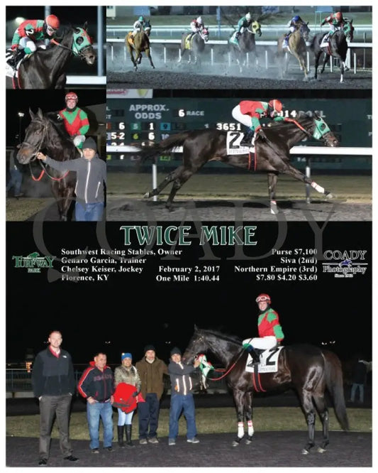 Twice Mike - 020217 Race 06 Tp Turfway Park