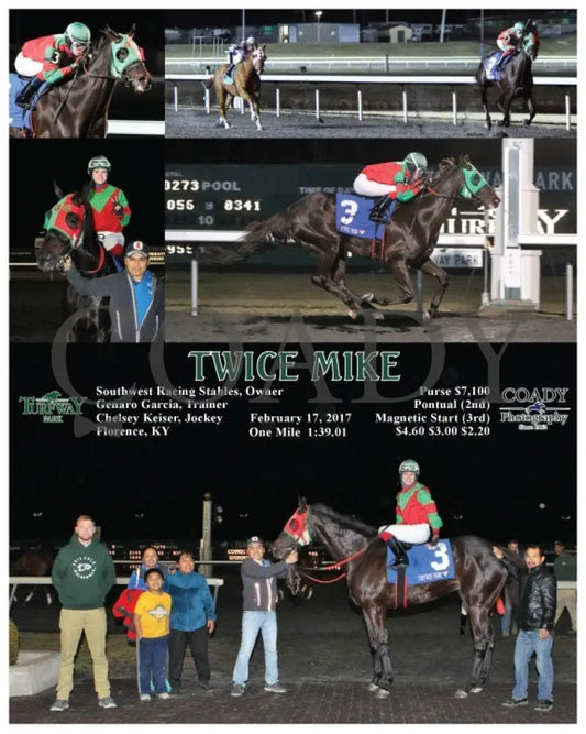 Twice Mike - 021717 Race 09 Tp Turfway Park