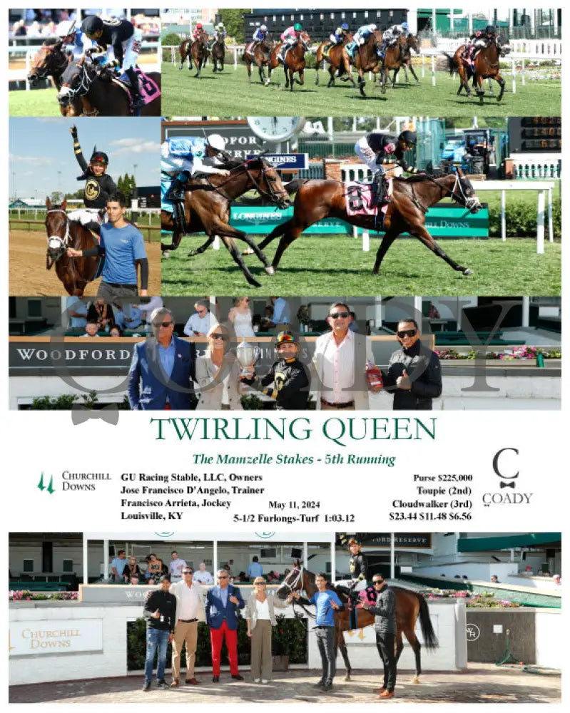 Twirling Queen - The Mamzelle Stakes 5Th Running 05-11-24 R10 Cd Churchill Downs