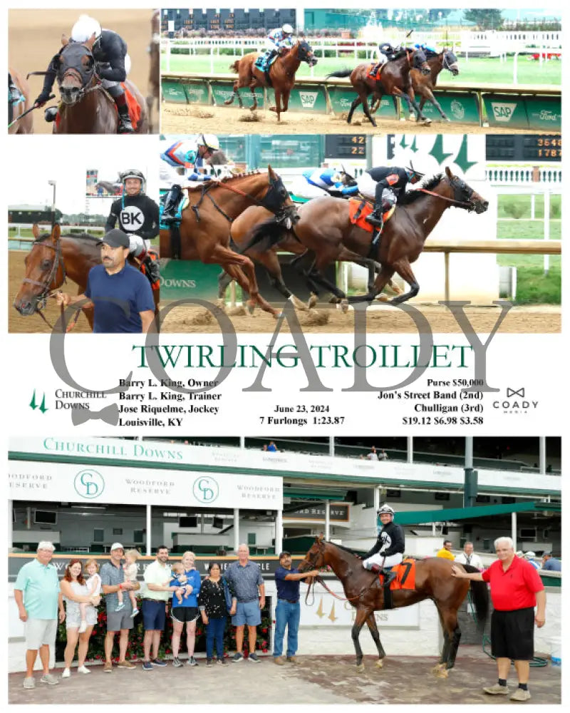 Twirling Troillet - 06-23-24 R06 Cd Churchill Downs