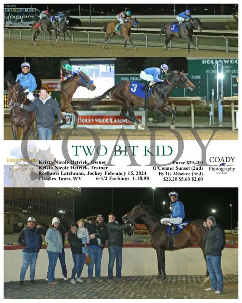 Two Bit Kid - 02-15-24 R07 Ct Hollywood Casino At Charles Town Races