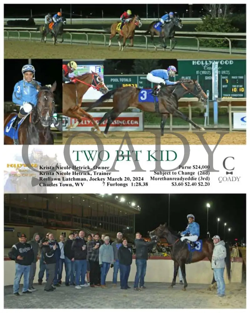 Two Bit Kid - 03 - 20 - 24 R07 Ct Hollywood Casino At Charles Town Races