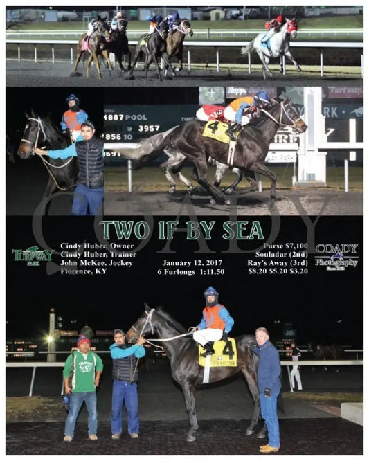 Two If By Sea - 011217 Race 07 Tp Turfway Park