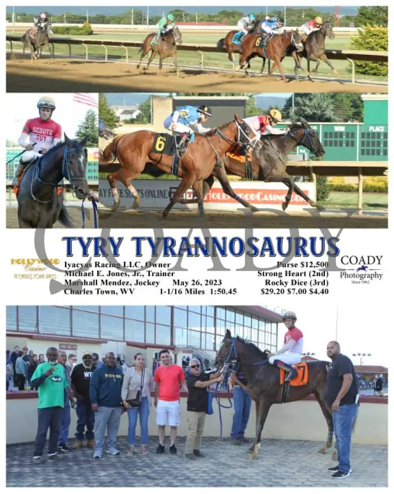 Tyry Tyrannosaurus - 05-26-23 R01 Ct Hollywood Casino At Charles Town Races